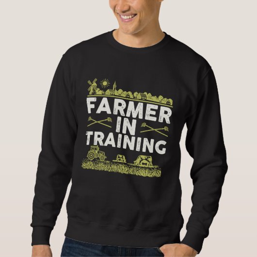 Farmer In Training I Agriculture Farming  1 Trui (Voorkant)