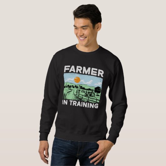 Farmer In Training I Agriculture Farming Trui (Voorkant volledig)