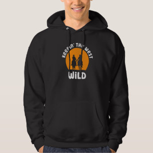 Farmer Keepin' The West Wild Cowgirl Hoodie