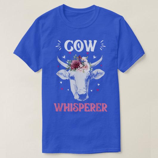 Farmer Koe Whisperer Farming T-shirt (Design voorkant)