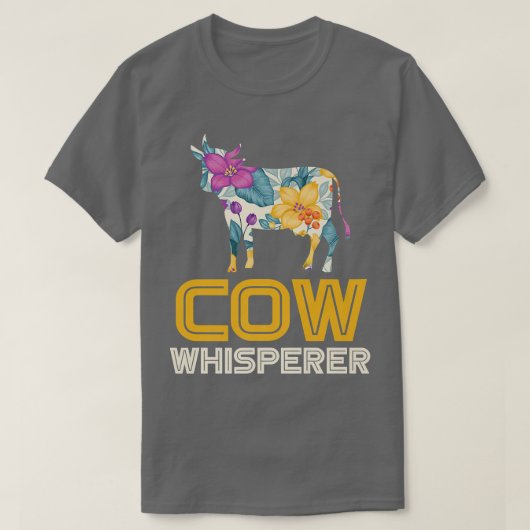 Farmer Koe Whisperer Farming T-shirt (Design voorkant)