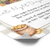 Farmer Locally Grown Shower Late Night Diaper Sign Poster (Hoek)