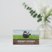 Farmer Logo | Landbouw | teler Visitekaartje (Staand voorkant)