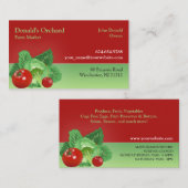 Farmer Market Kruidenier Visitekaartje (Voorkant / Achterkant)