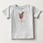 Farmer Market Rooster | Baby Boy | T-shirt (Voorkant)