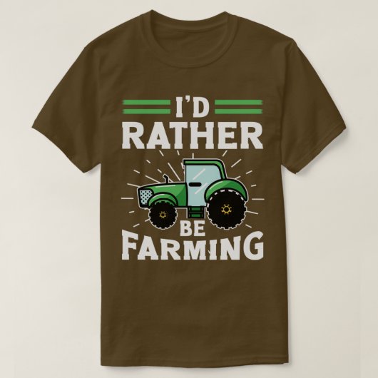 Farmer Outfit for Men Dad Farming Gift (3) T-shirt (Design voorkant)