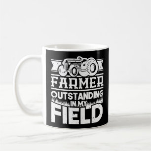 Farmer Outstanding In My Field Koffiemok