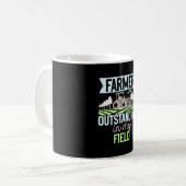 Farmer Outstanding In My Field Koffiemok (Voorkant links)