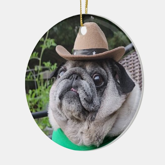 Farmer Pickles Ornament (Links)