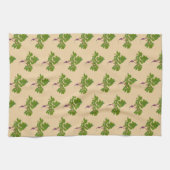 Farmer Radish Turnips Planten Gardening Patroon Theedoek (Horizontaal)