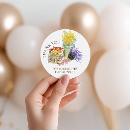 Farmer’s Market Favor Tag Bedankjes Labels