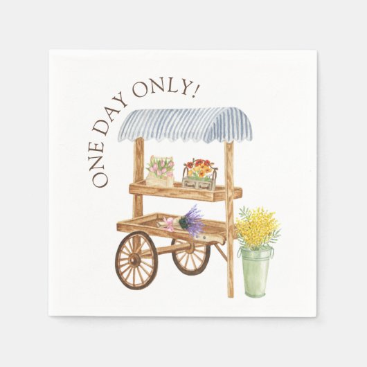 Farmer’s Market Party Napkin Servet (Voorkant)