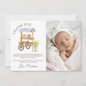 Farmer’s Market Photo Thank You Kaart (Voorkant)