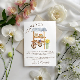 Farmer’s Market Thank You Card Kaart