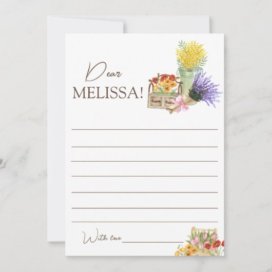 Farmer’s Market Time Capsule Kaart (Voorkant)