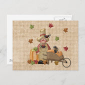 Farmer Scarecrow Briefkaart (Voorkant / Achterkant)