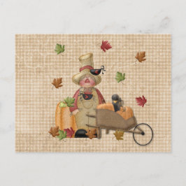 Farmer Scarecrow Briefkaart