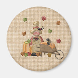 Farmer Scarecrow Magnet
