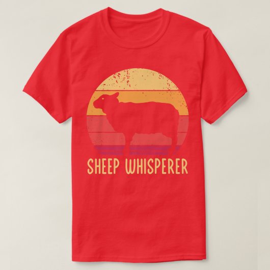 Farmer Sheep Whisperer T-shirt (Design voorkant)