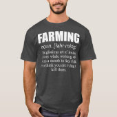 Farmer Shirt Farmer Definition Farmer Gift (Voorkant)