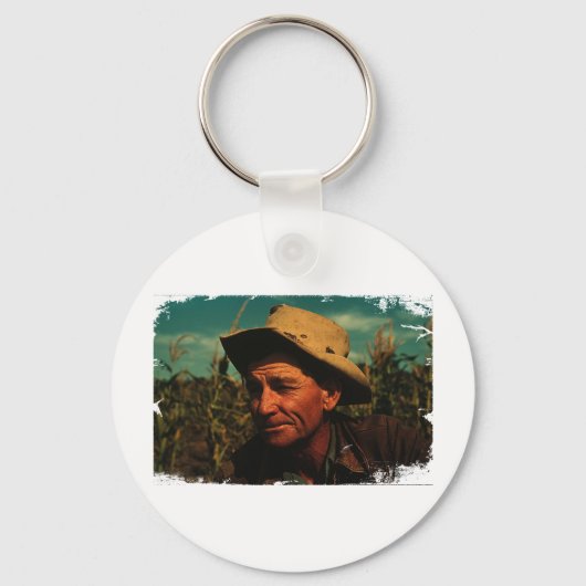 Farmer Sleutelhanger (Voorkant)