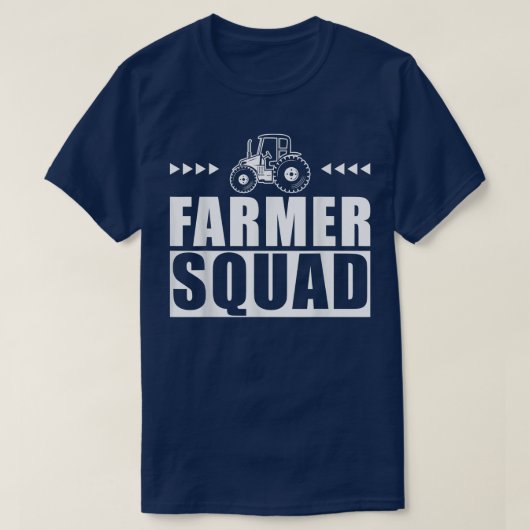 Farmer Squad Farmer Team Group Farmer T-shirt (Design voorkant)