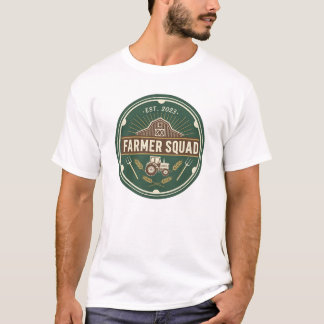 Farmer Squad T-shirt – Grappige Boerenleven T-Shir