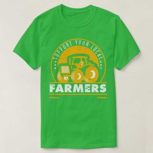 Farmer Support Gift Farmer T-shirt (Design voorkant)