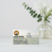 Farmer Tending to His Crops Visitekaartje (Staand voorkant)