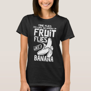 Farmer Time vliegt als een pijl fruit vliegt als e T-shirt