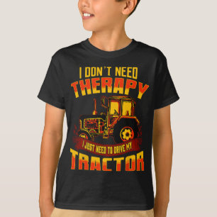 Farmer Tractor Farming Funny Quottes Humor Boerder T-shirt
