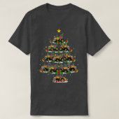 Farmer Tractor Lover Matching Santa Tractor Christ T-shirt (Design voorkant)
