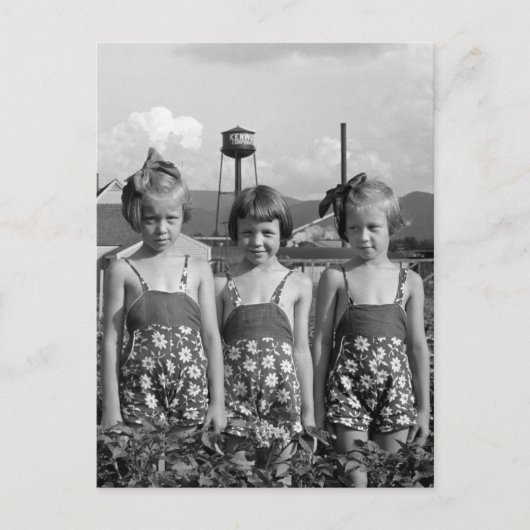 Farmer's Daughters, 1939 Briefkaart (Voorkant)