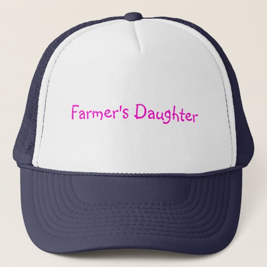 Farmer's dochter trucker pet (Voorkant)
