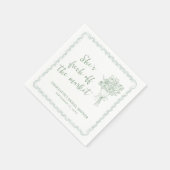 Farmers Fresh Off the Market Bridal Shower Servet (Hoek)