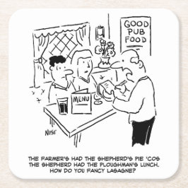 Farmer's had de Shepherd Pie Kartonnen Onderzetters