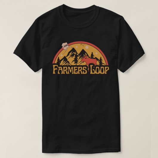 Farmers Loop, Alaska-Shirt T-Shirt (Design voorkant)