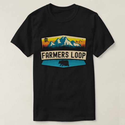Farmers Loop, Alaska T-shirt (Design voorkant)