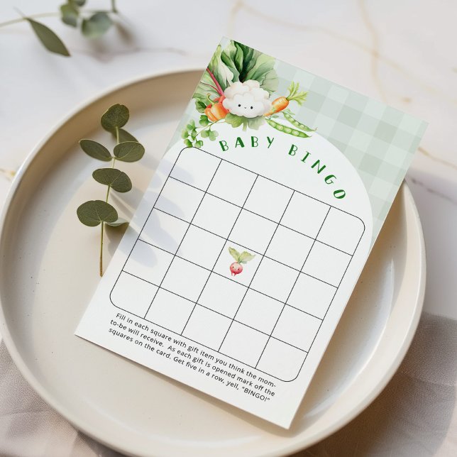 Farmers market Baby Bingo Baby shower game (Creator heeft geüpload)