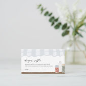 Farmer's Market Baby Luier Raffle Enclosure Kaart (Staand voorkant)