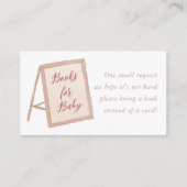 Farmer's Market Baby Shower Books For Baby Informatiekaartje (Voorkant)