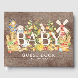 Farmers Market Baby shower Gastenboek