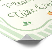 Farmers Market Baby shower Party Favoriet Poster (Hoek)