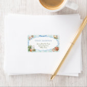 Farmers Market Baby shower Retour Address Label (Insitu)