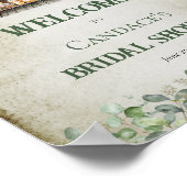 Farmer's Market Boerderij Stand Welkom Vrijgezelle Poster (Hoek)