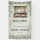 Farmer's Market Boerderij Stand Welkom Vrijgezelle Spandoek (Verticaal)