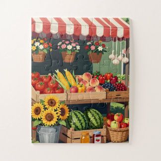 Farmers Market for Seniors 30 Large Piece Legpuzzel