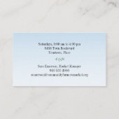 Farmers Market, Fresh Produce Visitekaartje (Achterkant)