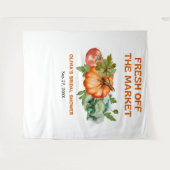 Farmers Market Fresh van het Vrijgezellenfeest van Wandkleed (Voorkant (horizontaal))