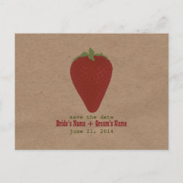 Farmers Market geïnspireerd op Save the Date | Aar Aankondigingskaart